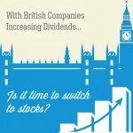 With British Companies Increasing Dividends, Is It Time to Shift to Stocks by Darwins Money Blogger With British Companies Increasing Dividends, Is It Time to Shift to Stocks by Darwins Money Blogger