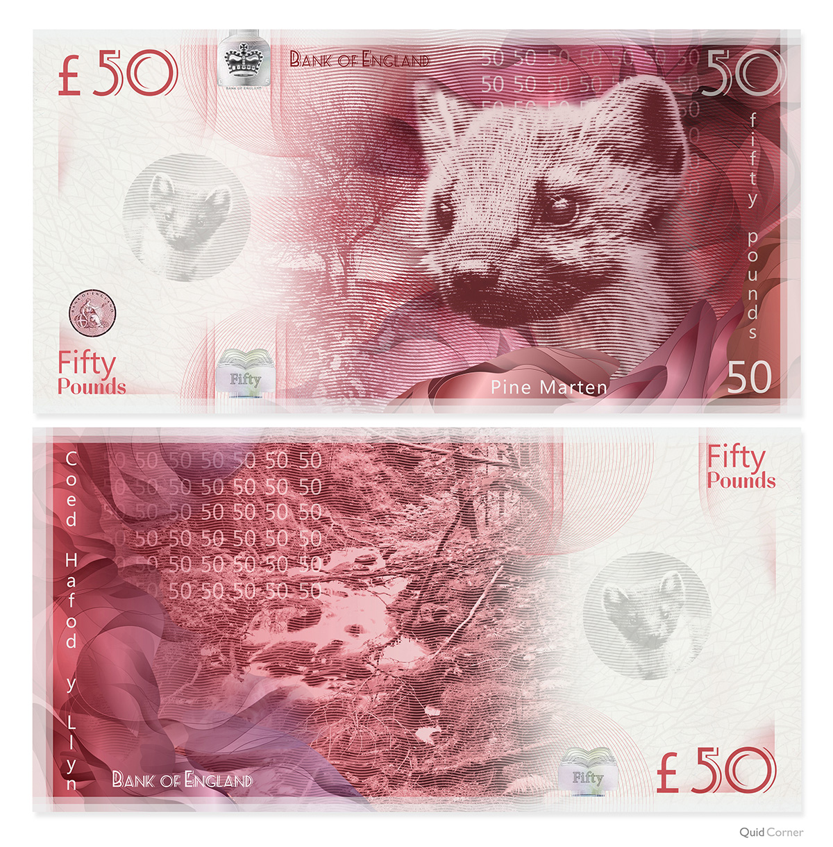 Pine Marten £50 Note
