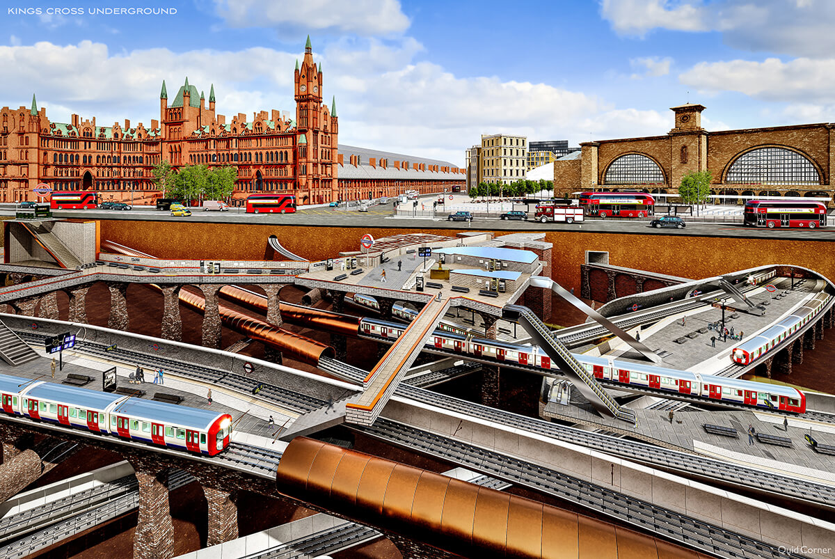 Kings Cross - Cutaway View