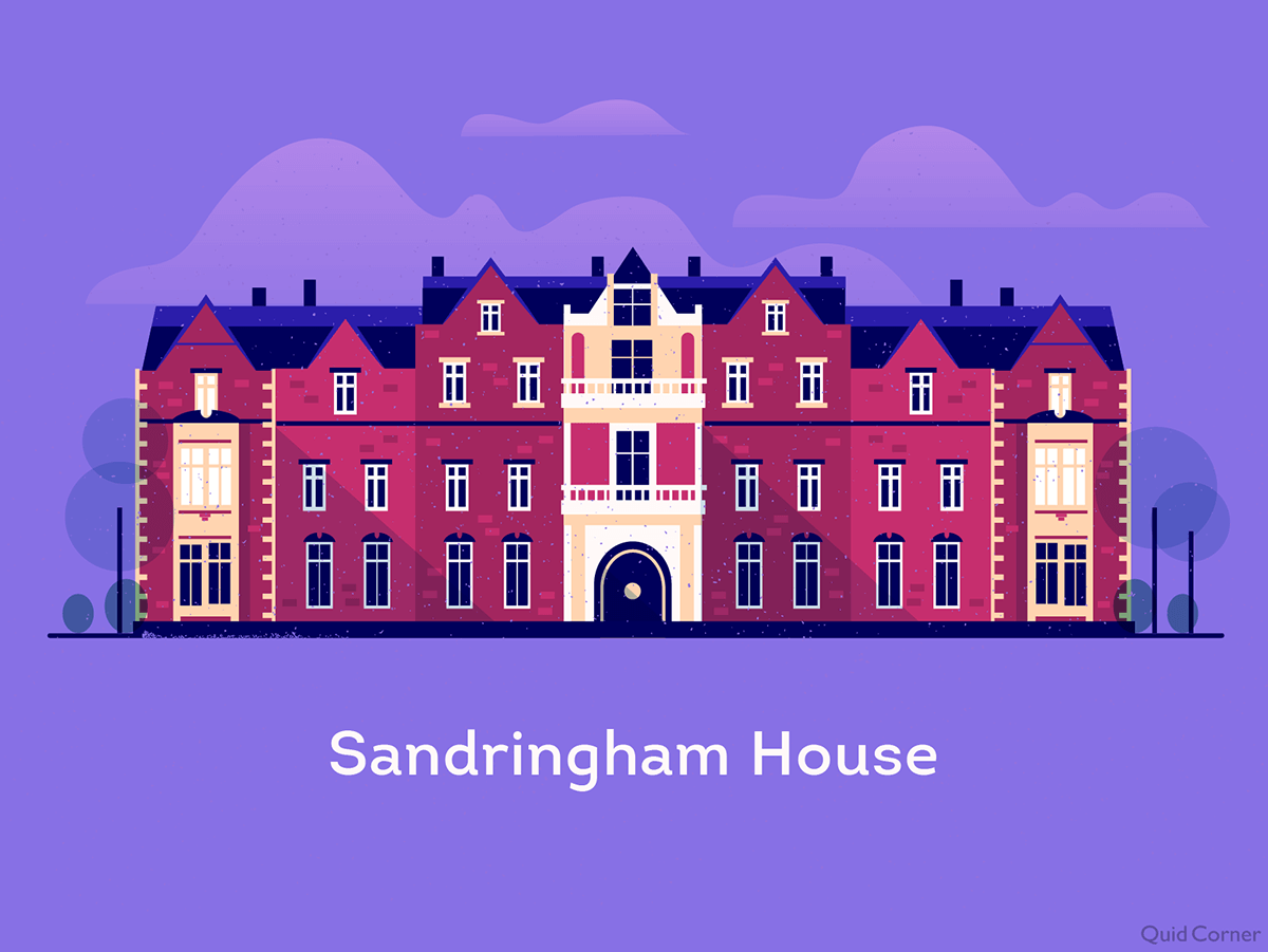 Sandringham House Illustrated