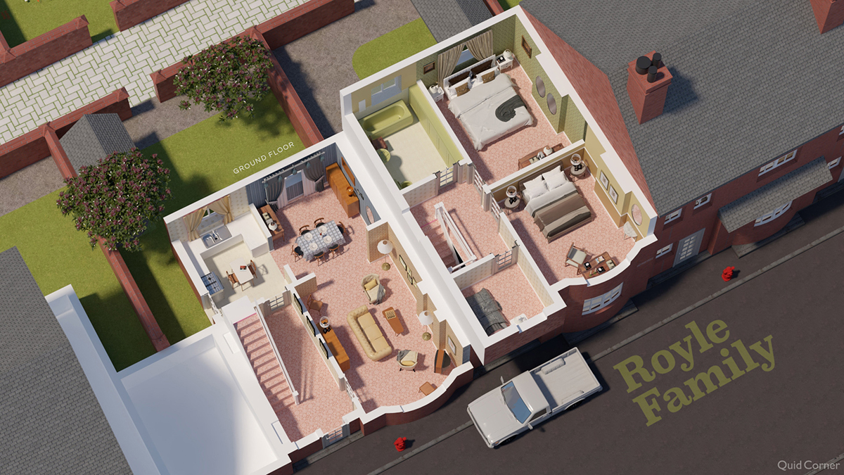 Floor Plan Royle Family