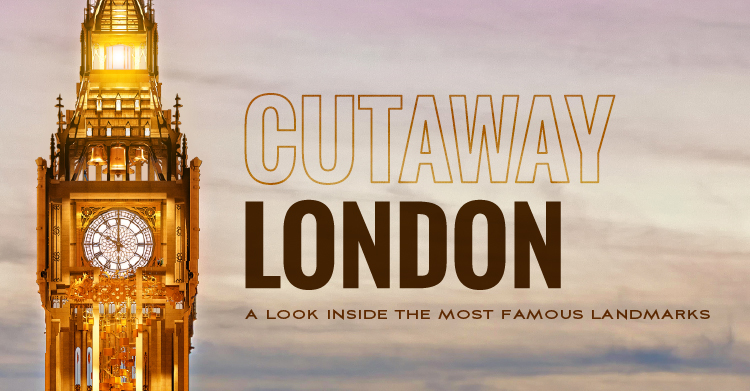 Cutaway London - Famous Landmarks Revealed